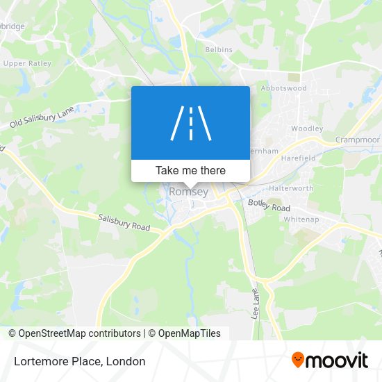 Lortemore Place map