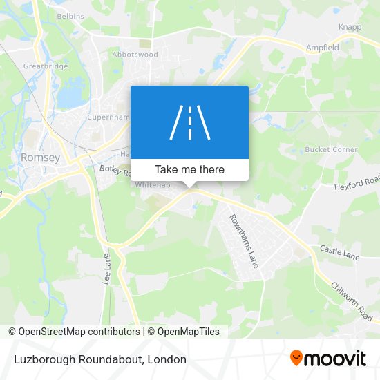 Luzborough Roundabout map