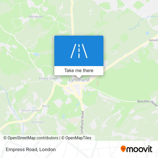 Empress Road map