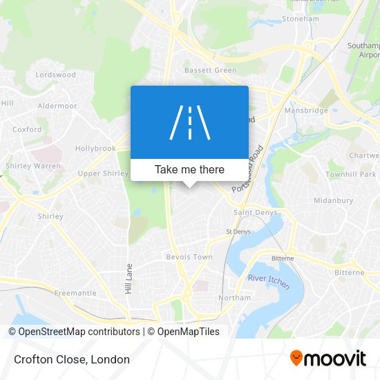 Crofton Close map