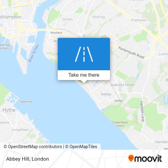 Abbey Hill map
