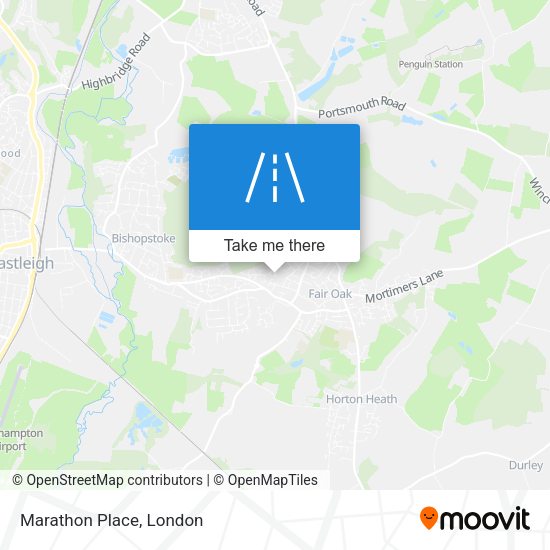 Marathon Place map