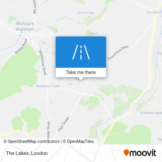 The Lakes map