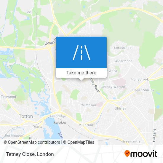 Tetney Close map