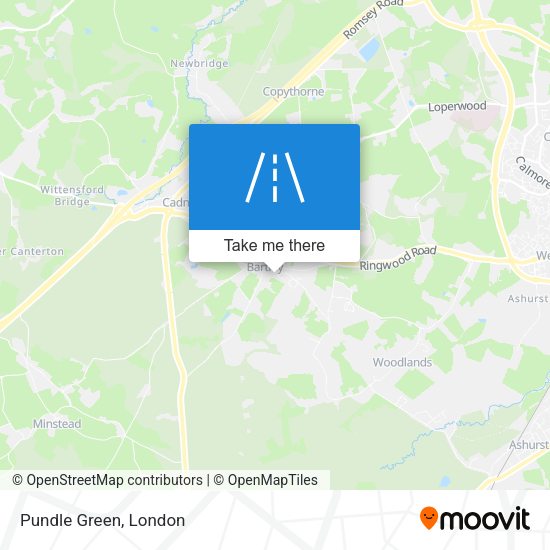 Pundle Green map