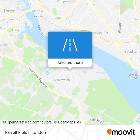 Farrell Fields map