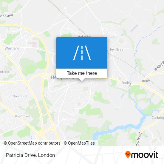 Patricia Drive map