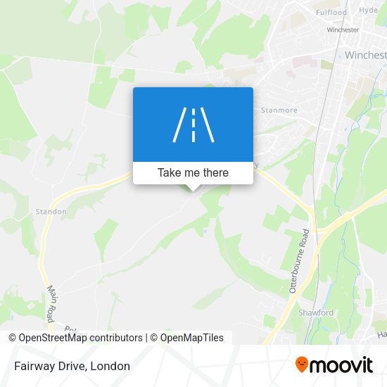 Fairway Drive map