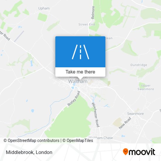 Middlebrook map