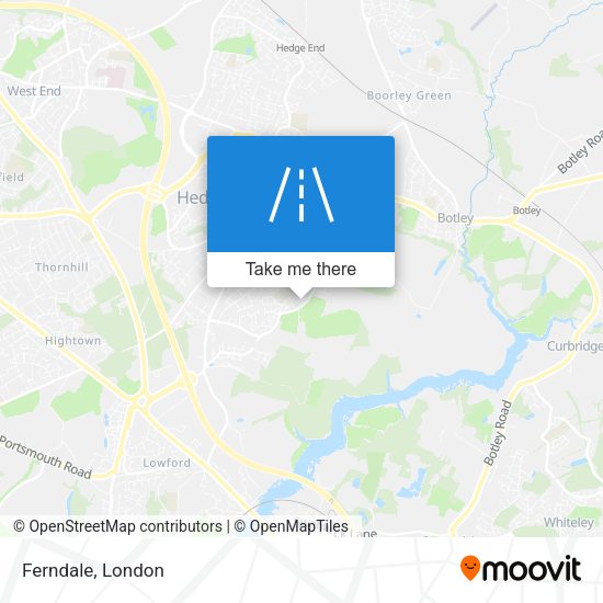 Ferndale map