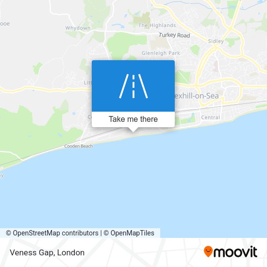Veness Gap map