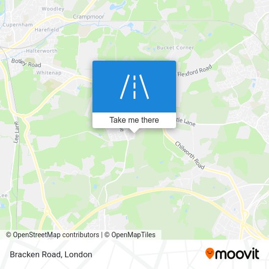 Bracken Road map