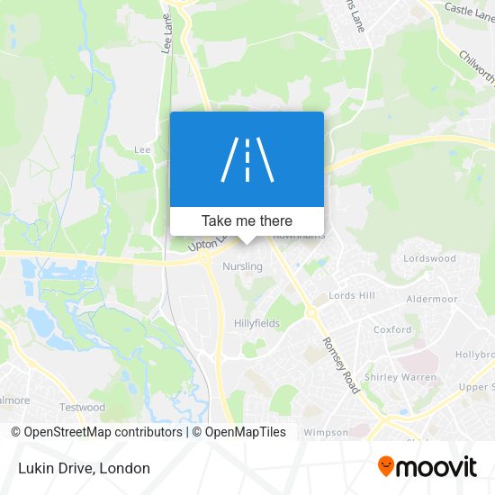 Lukin Drive map