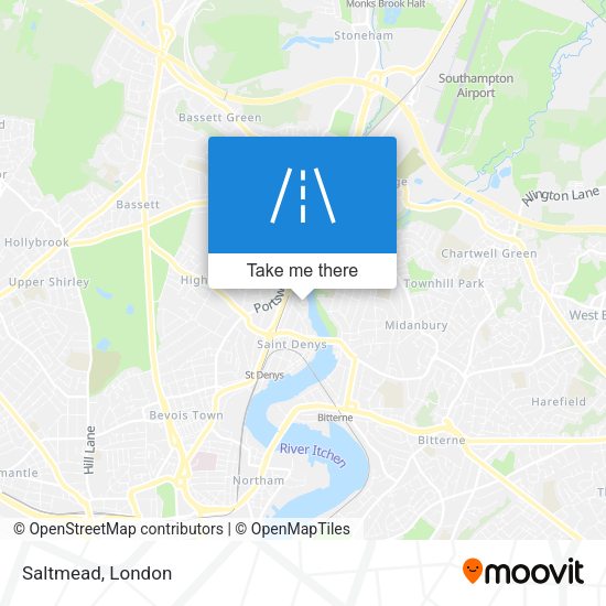 Saltmead map