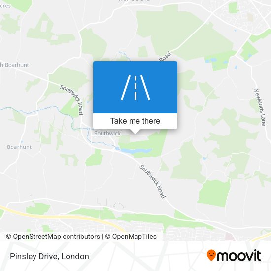 Pinsley Drive map