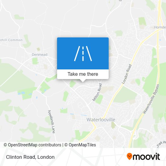 Clinton Road map