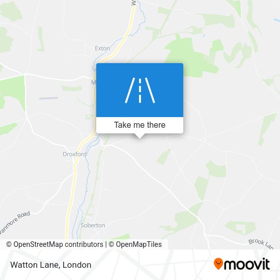 Watton Lane map