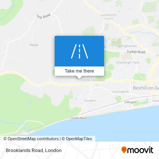 Brooklands Road map