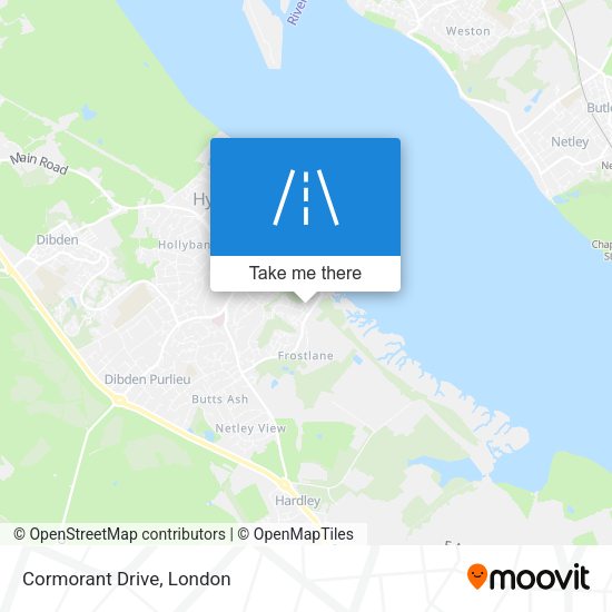 Cormorant Drive map