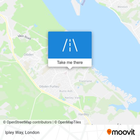Ipley Way map