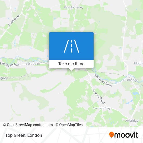 Top Green map