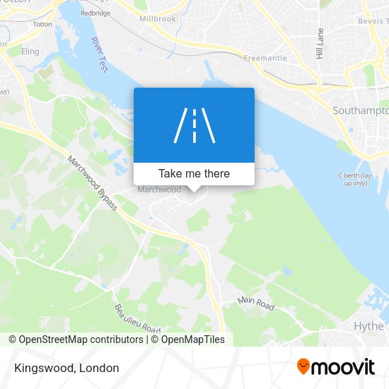 Kingswood map