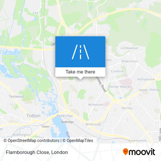 Flamborough Close map