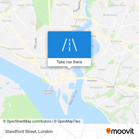Standford Street map