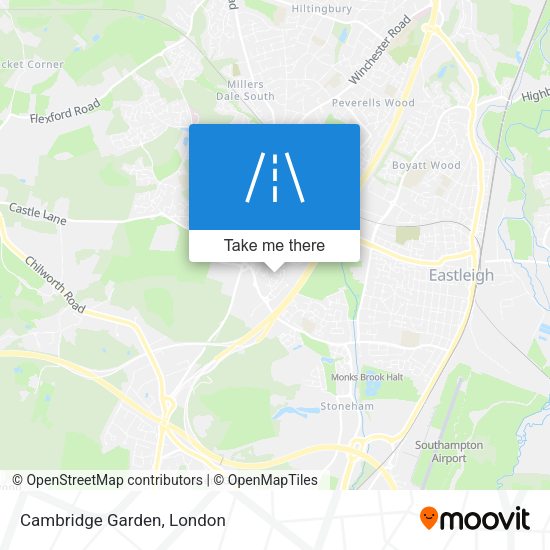 Cambridge Garden map