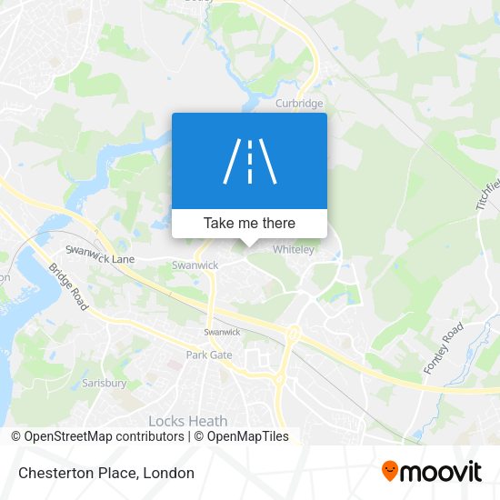 Chesterton Place map