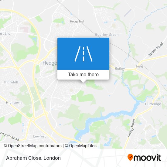 Abraham Close map