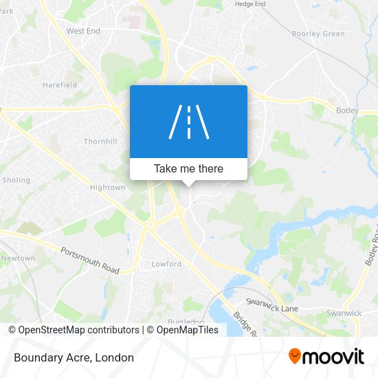 Boundary Acre map