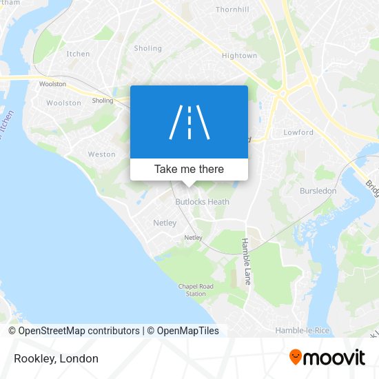 Rookley map
