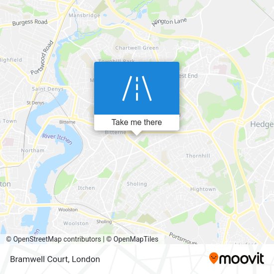 Bramwell Court map