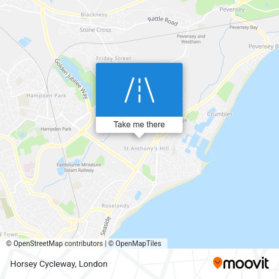 Horsey Cycleway map