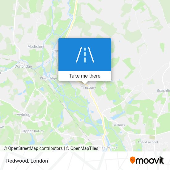 Redwood map