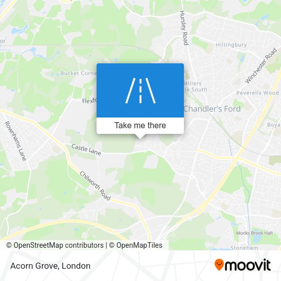Acorn Grove map