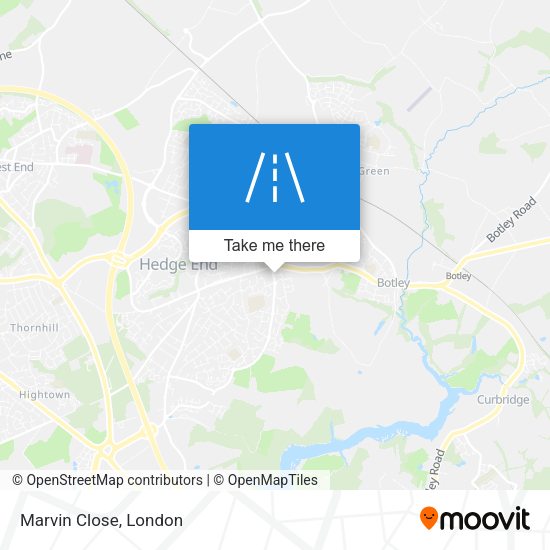 Marvin Close map
