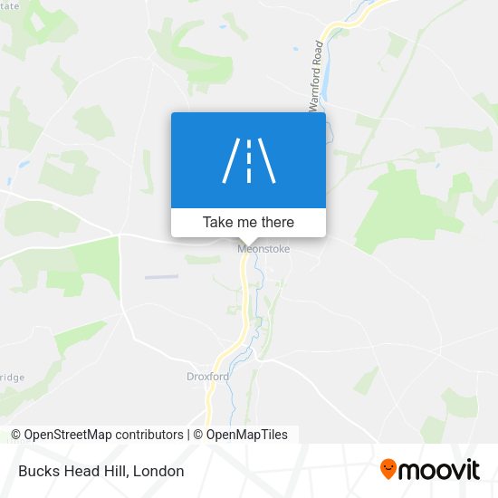 Bucks Head Hill map