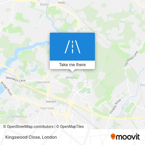 Kingswood Close map