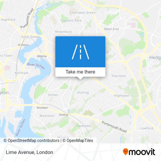 Lime Avenue map