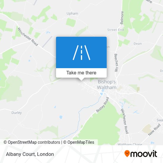 Albany Court map