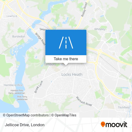 Jellicoe Drive map
