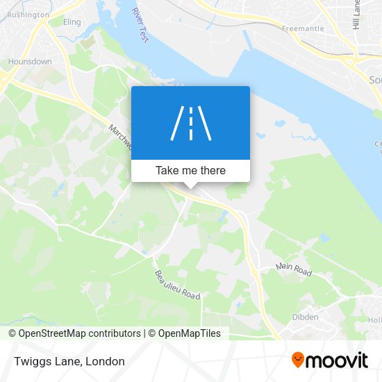 Twiggs Lane map