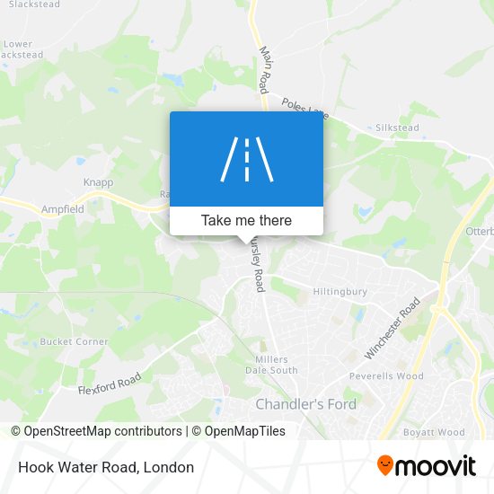 Hook Water Road map