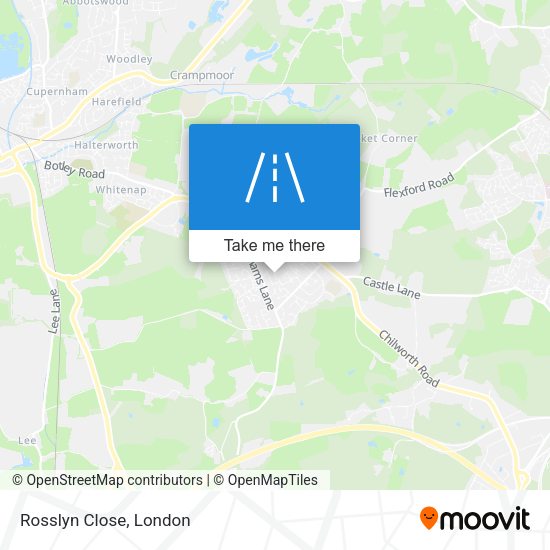 Rosslyn Close map