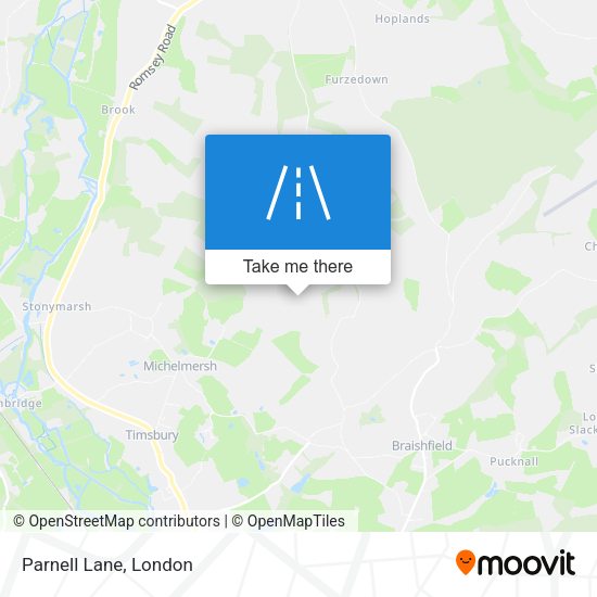 Parnell Lane map