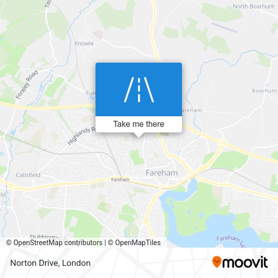 Norton Drive map