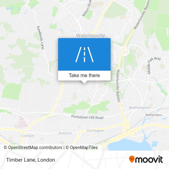 Timber Lane map