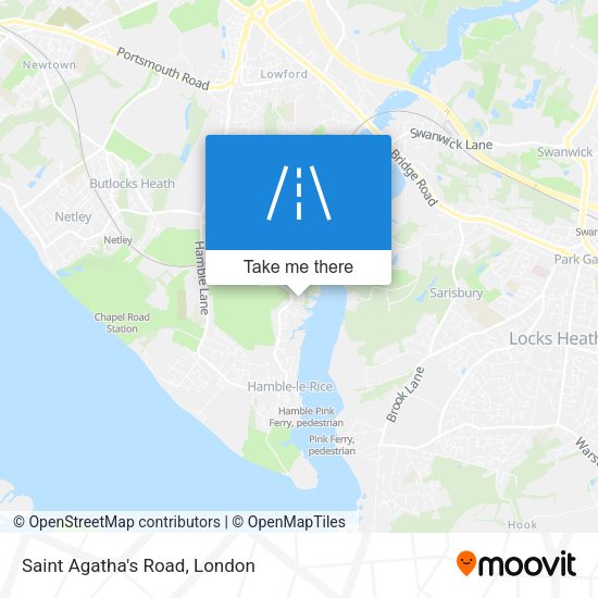 Saint Agatha's Road map